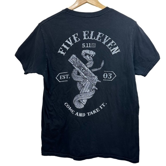 5.11 Tactical Come And Take It Men’s Black T-Shirt, M - Picture 1 of 5